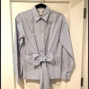 NWT SZ 4 Play and white H&M top